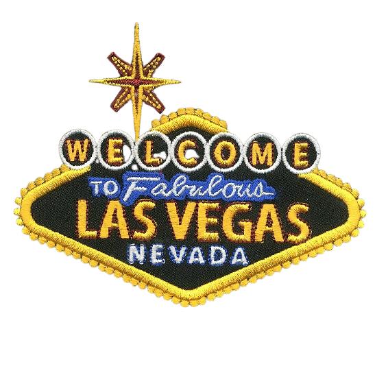 Custom Las Vegas Embroidered Patch
