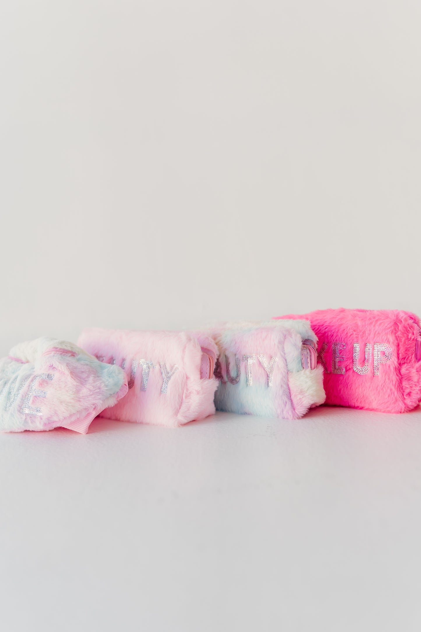 Furry Cosmetic Bag Small