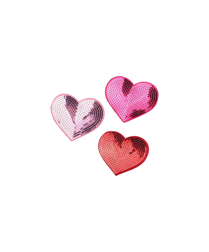 Sequin Heart Large