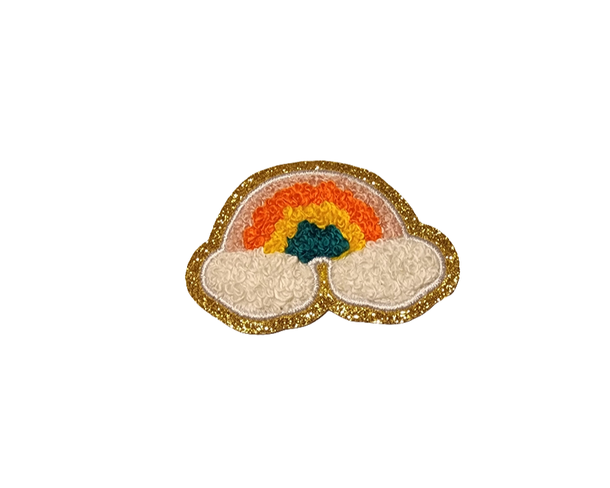Chenille Rainbow Small with Neon
