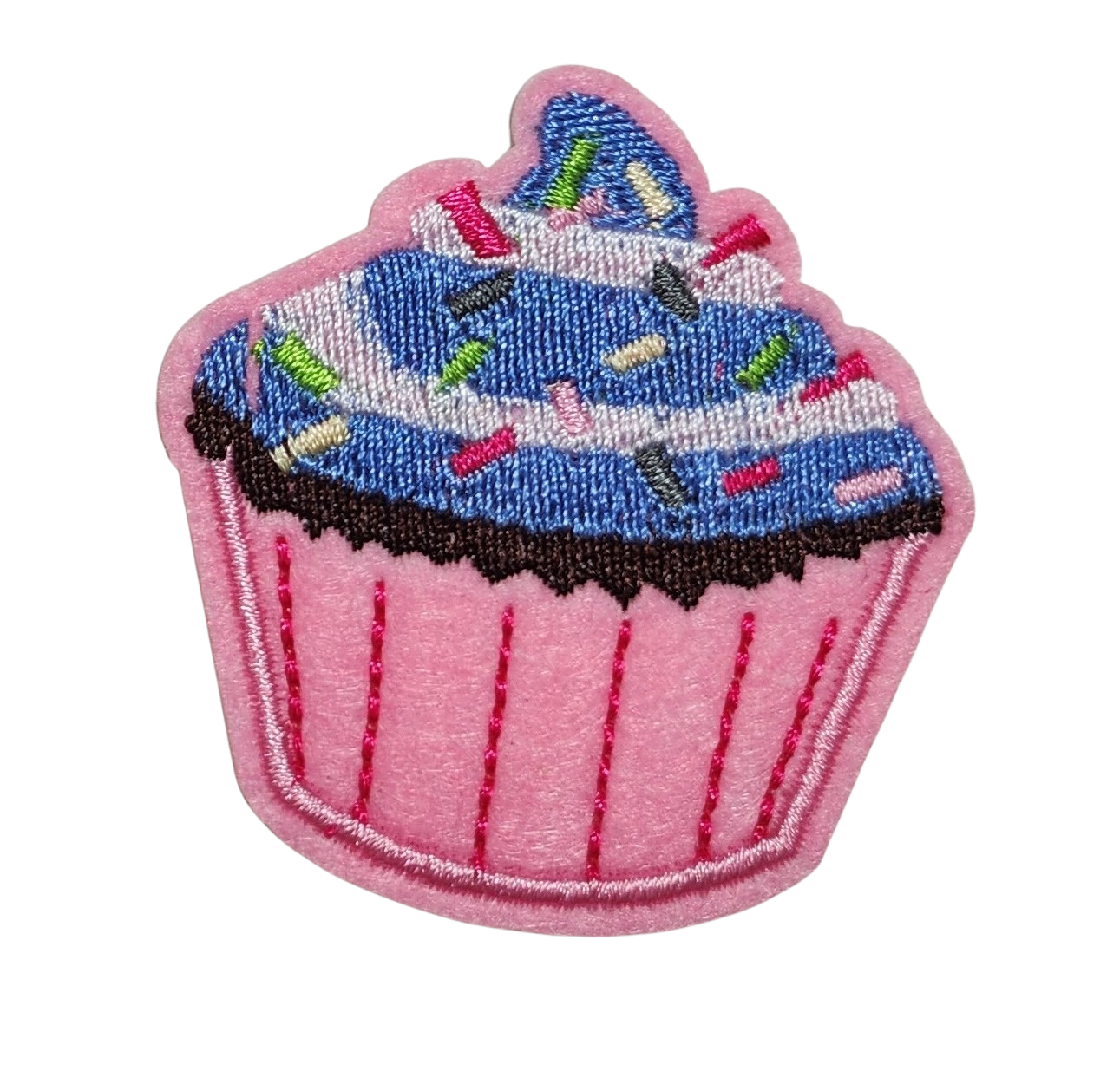 Cupcake Embroidered Patch