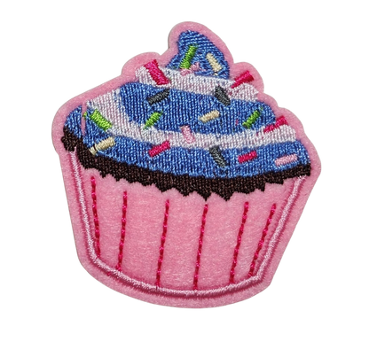 Cupcake Embroidered Patch