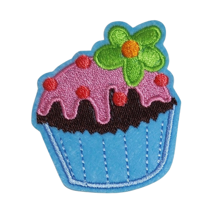Cupcake Embroidered Patch