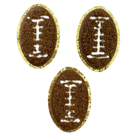 Football Glitter Border Chenille