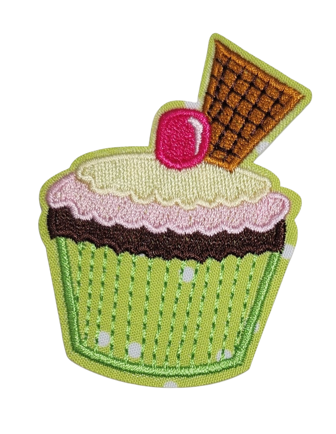 Cupcake Embroidered Patch