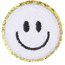 Smiley Patch Chenille