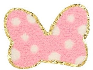 Polka Dot Chenille Bow