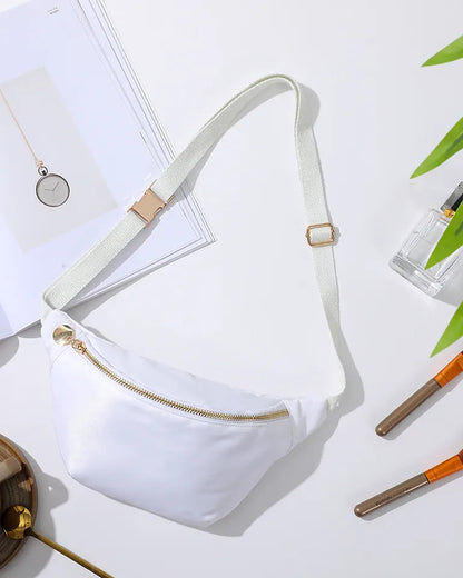 Cloud White Adult Fanny Pack