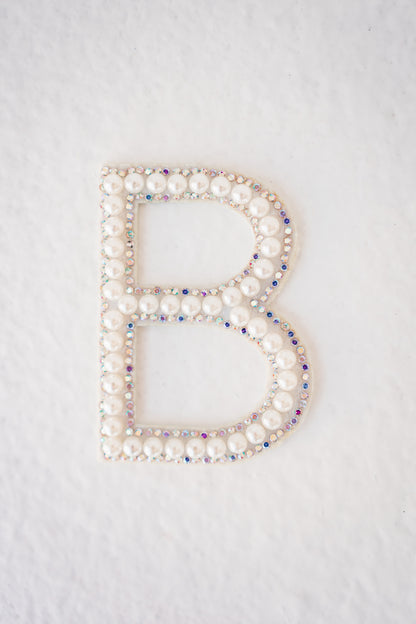Happy Barb Custom Made Exclusive 3 inch Pearl Alphabet Letters