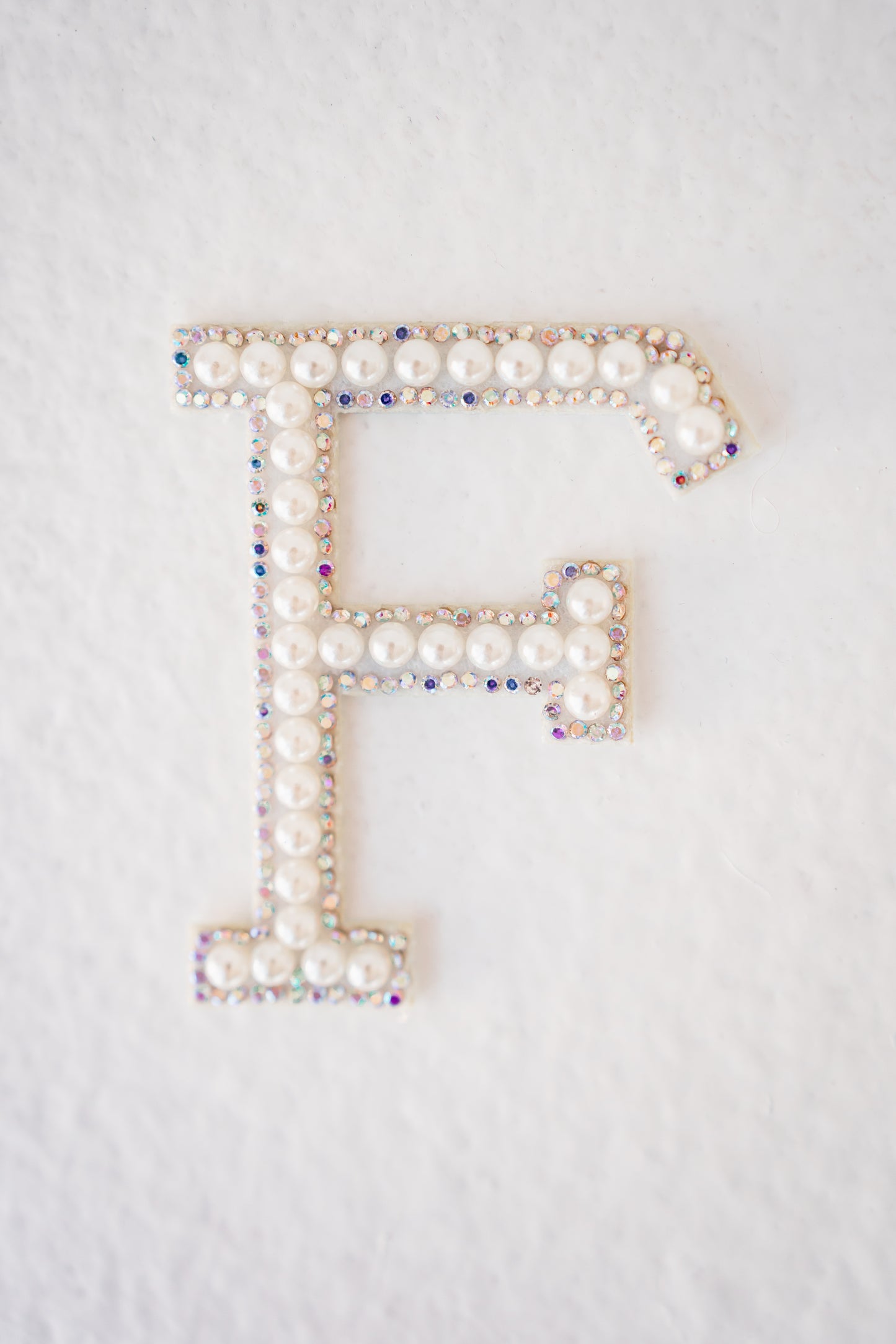 Happy Barb Custom Made Exclusive 3 inch Pearl Alphabet Letters