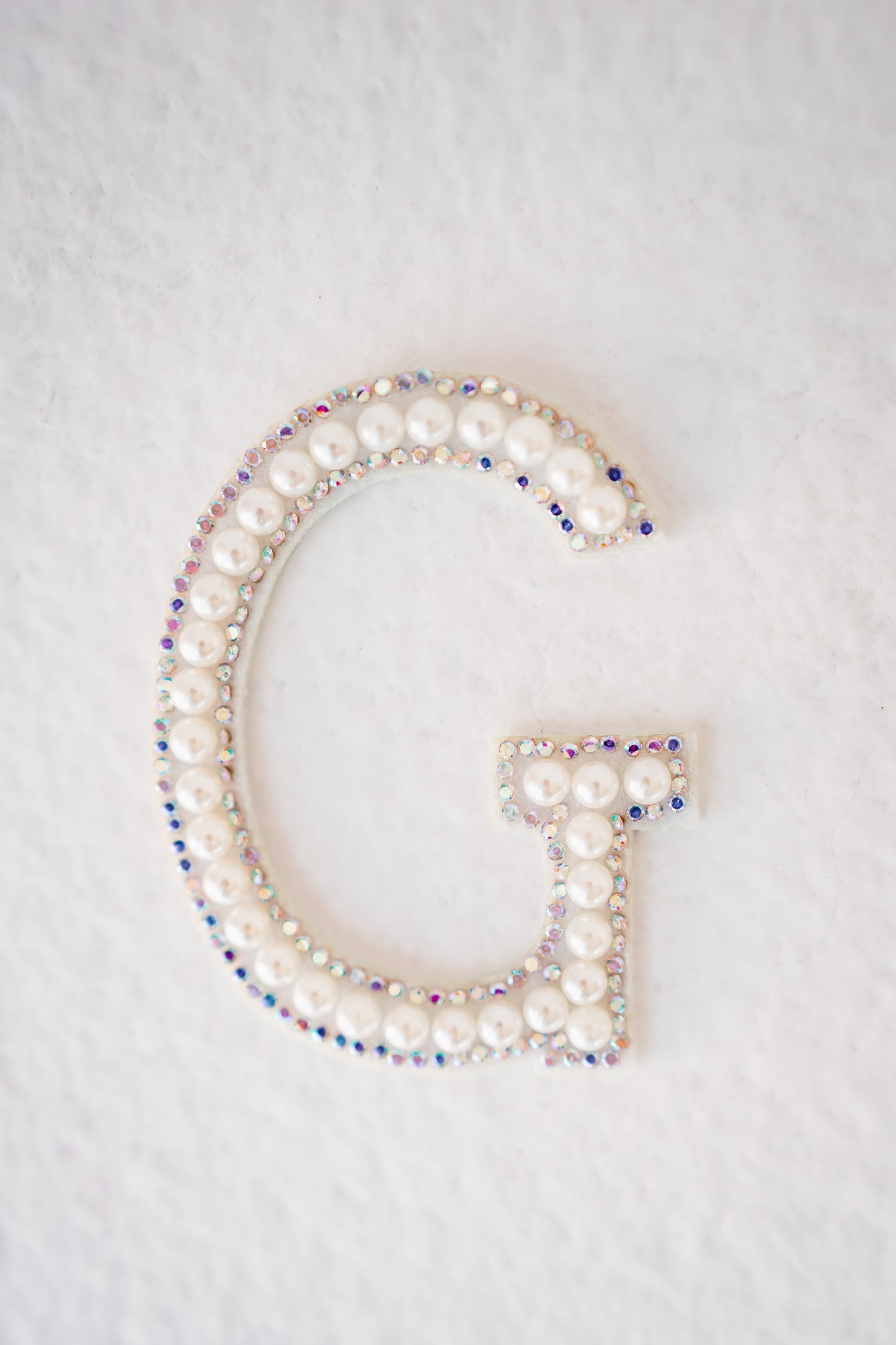 Happy Barb Custom Made Exclusive 3 inch Pearl Alphabet Letters