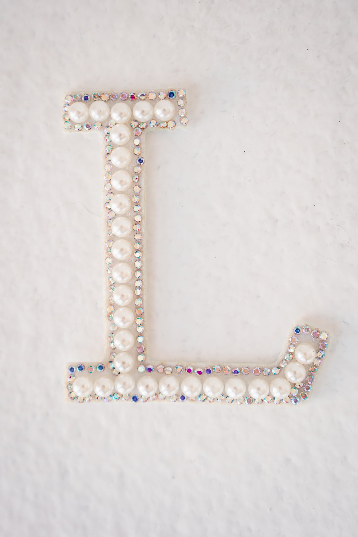 Happy Barb Custom Made Exclusive 3 inch Pearl Alphabet Letters