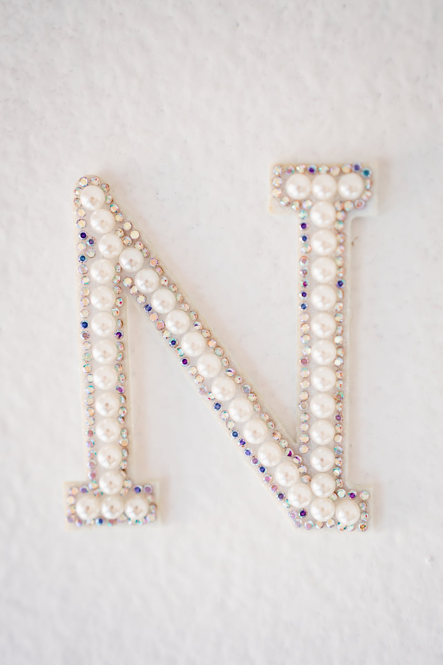 Happy Barb Custom Made Exclusive 3 inch Pearl Alphabet Letters