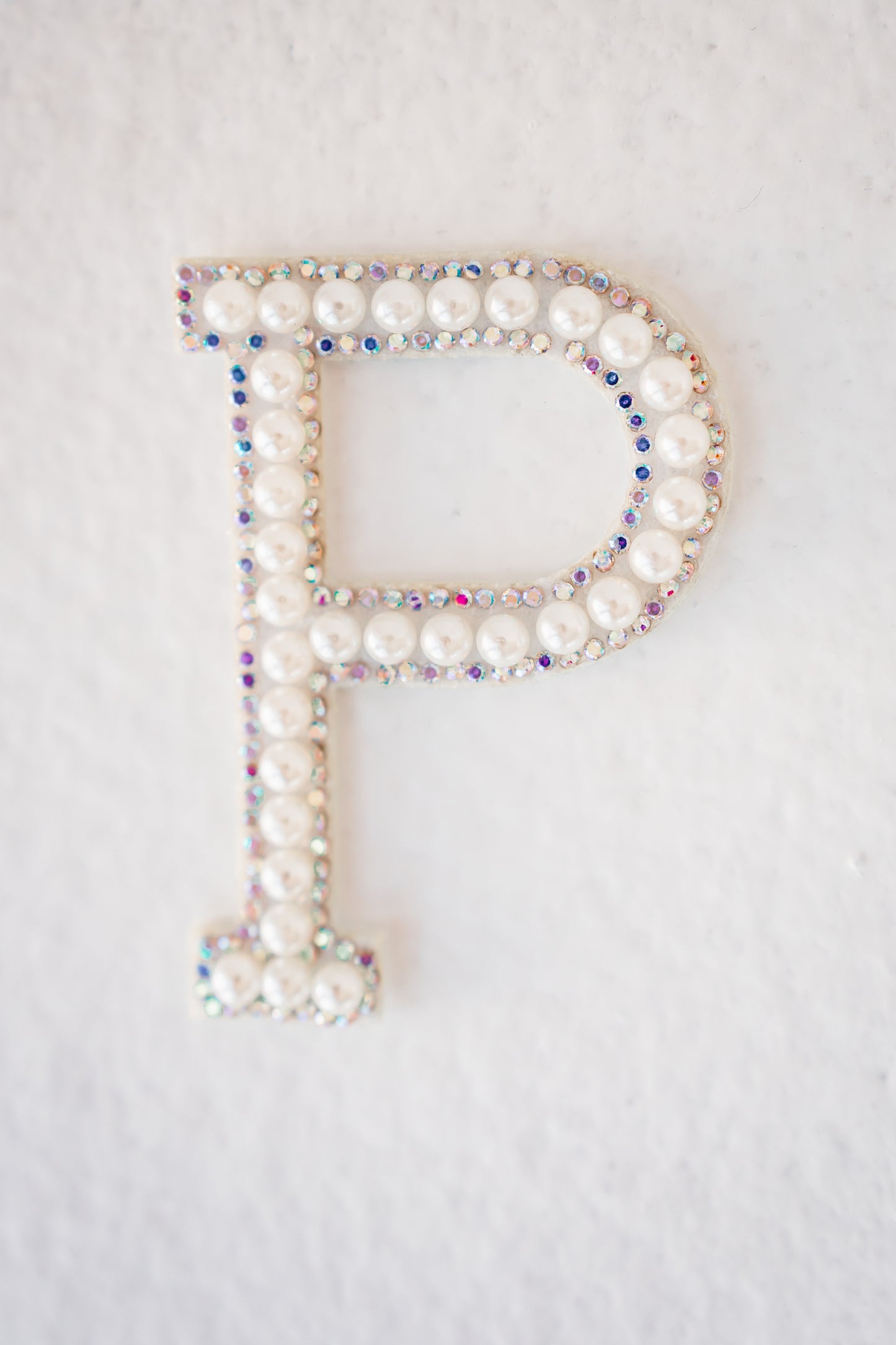 Happy Barb Custom Made Exclusive 3 inch Pearl Alphabet Letters