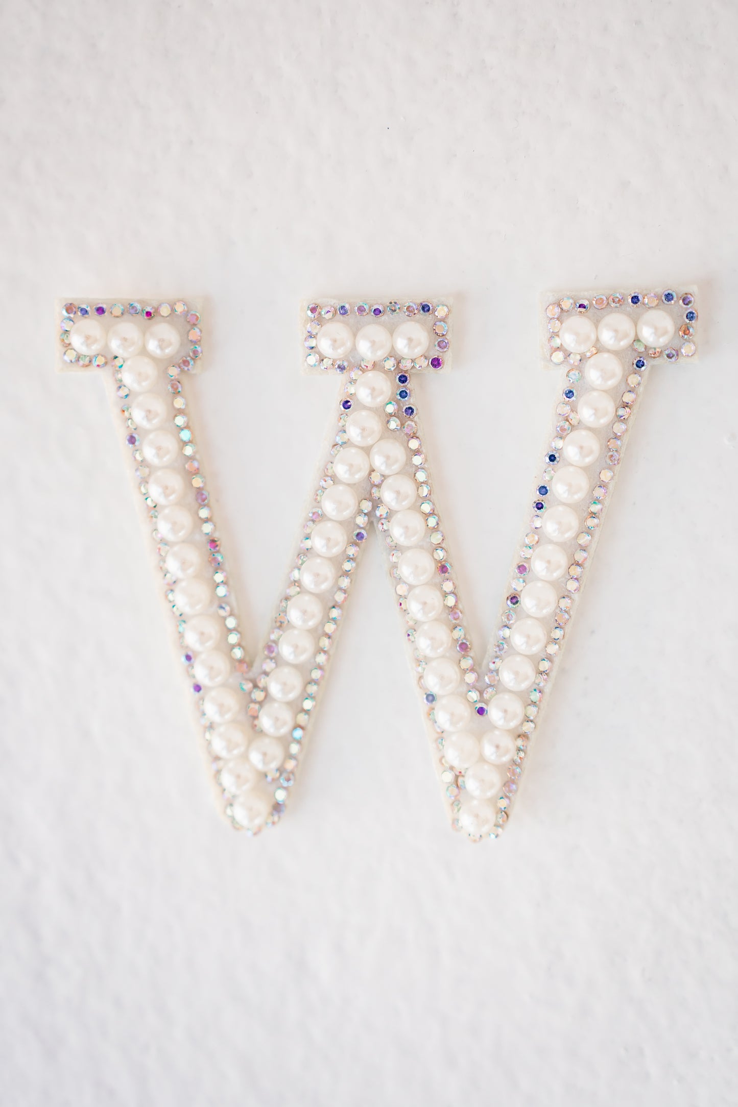 Happy Barb Custom Made Exclusive 3 inch Pearl Alphabet Letters