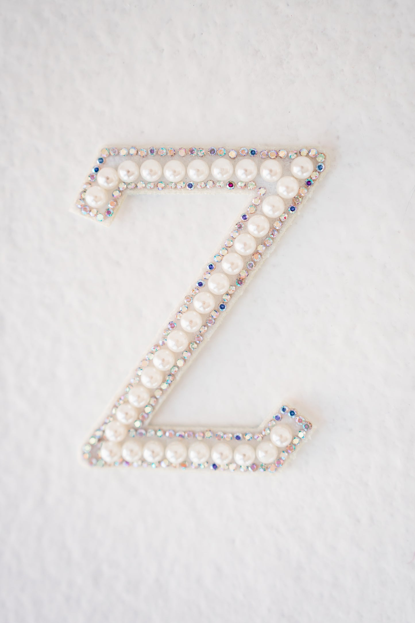 Happy Barb Custom Made Exclusive 3 inch Pearl Alphabet Letters