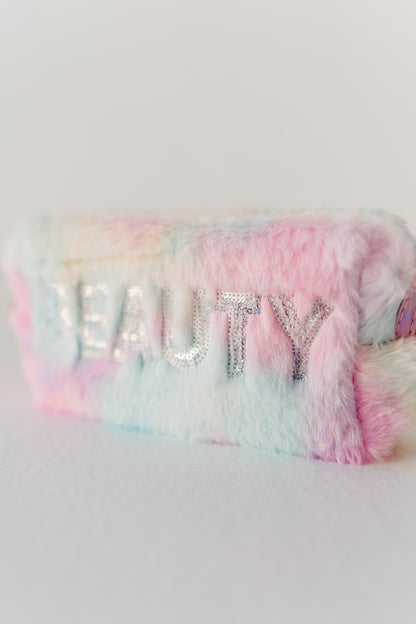 Furry Cosmetic Bag Small