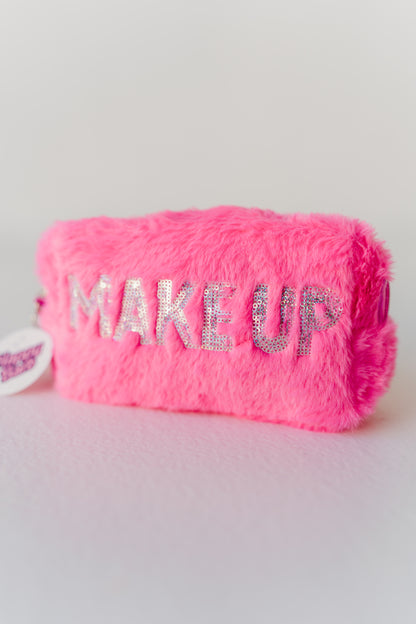 Furry Cosmetic Bag Small