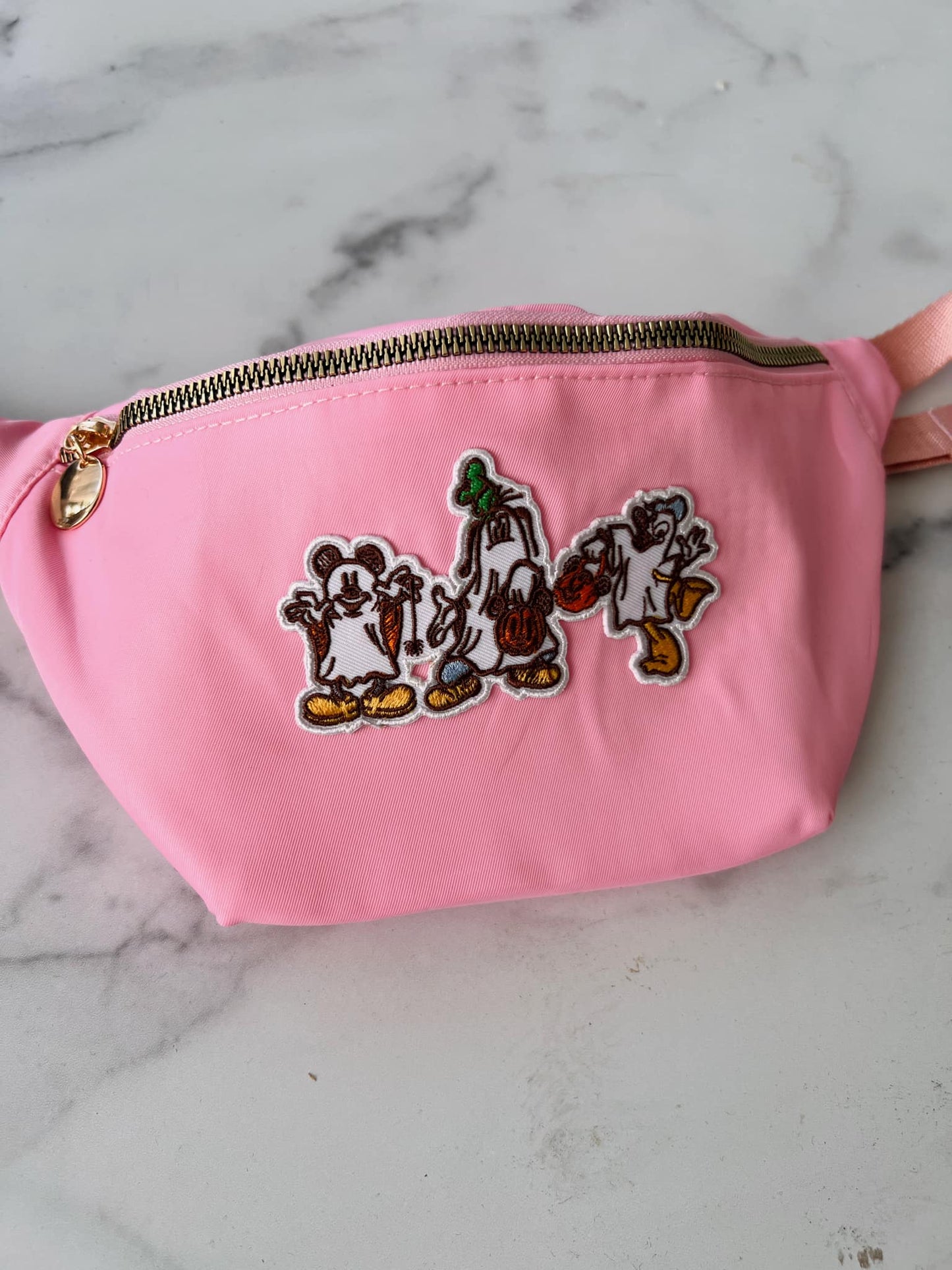 Kelsie at the Parks Exclusive Halloween Friends Bubblegum Pink Fanny Pack