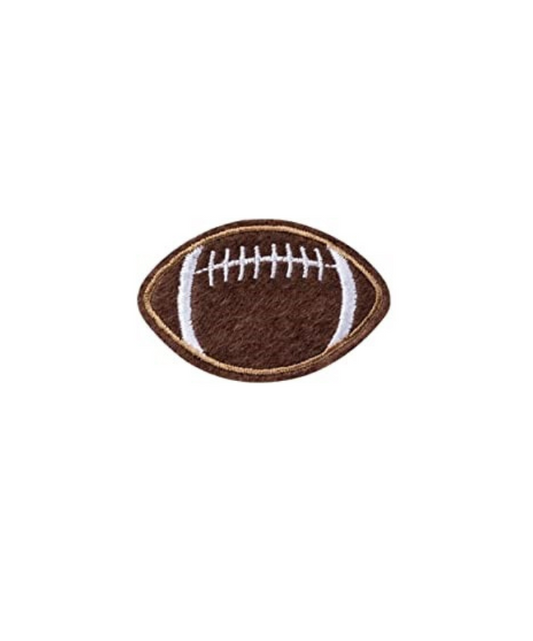 Football Felt Embroidered Patch