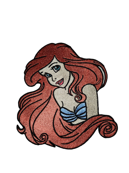 Custom Mermaid Embroidered Patch