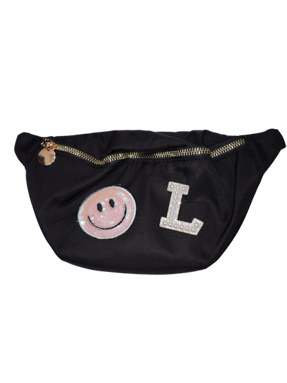 Jet Black Adult Fanny Pack