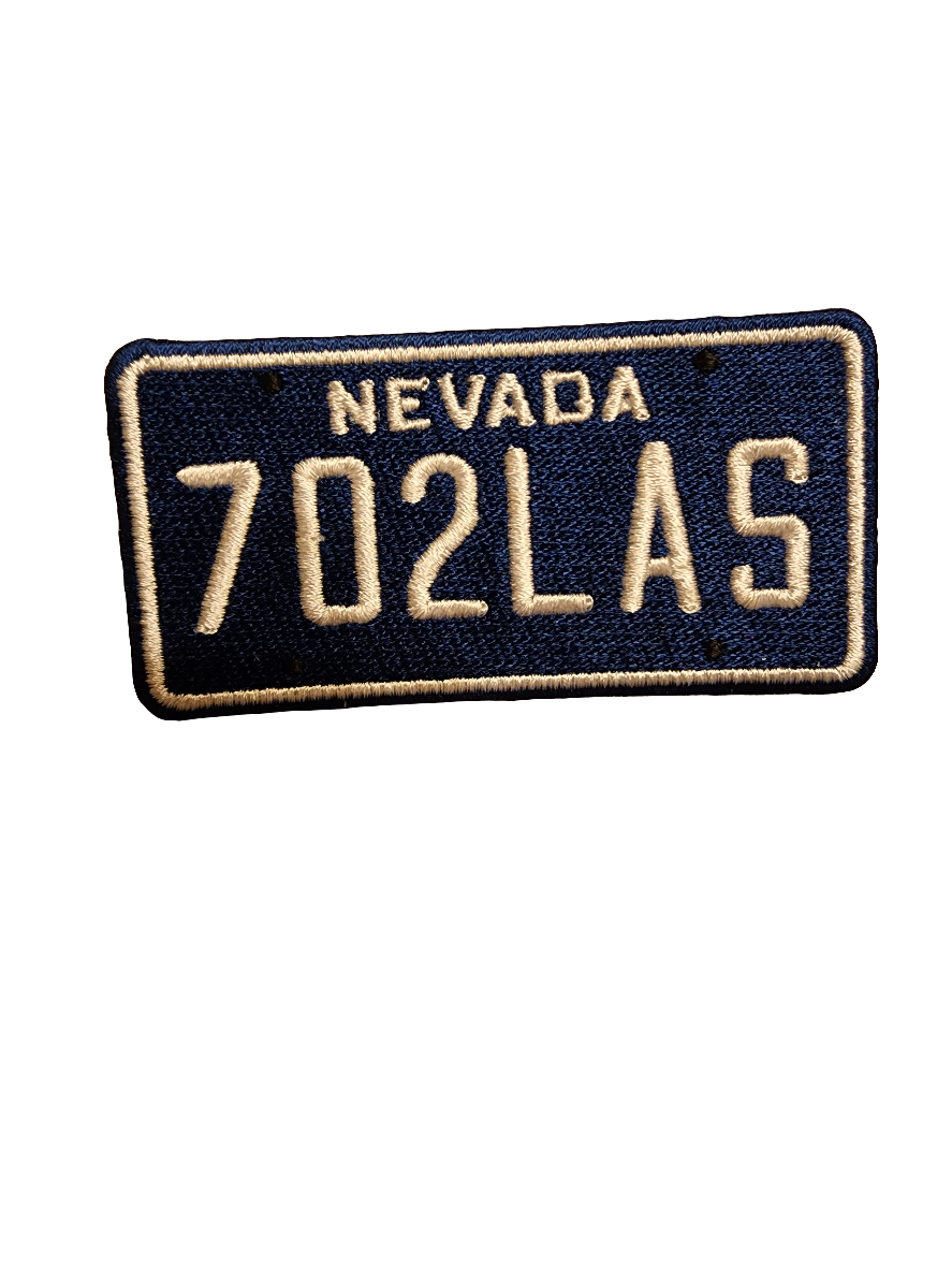 702 License plate