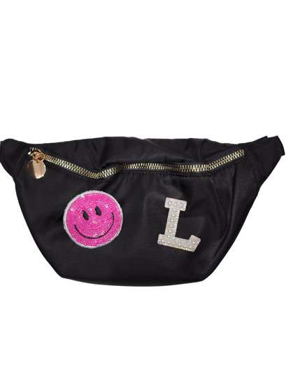 Jet Black Adult Fanny Pack