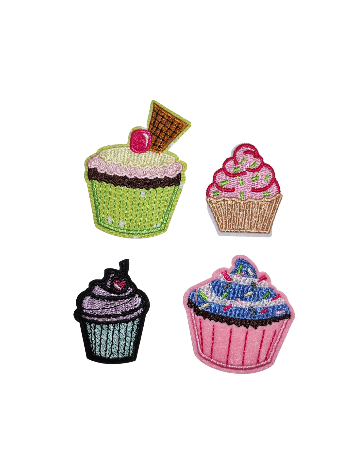 Cupcake Embroidered Patch