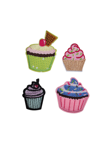 Cupcake Embroidered Patch
