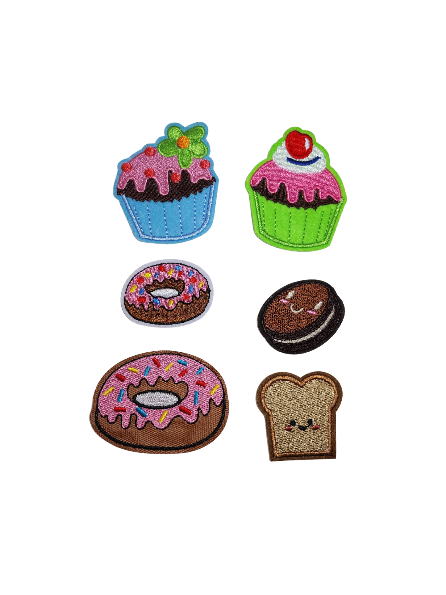 Cupcake Embroidered Patch