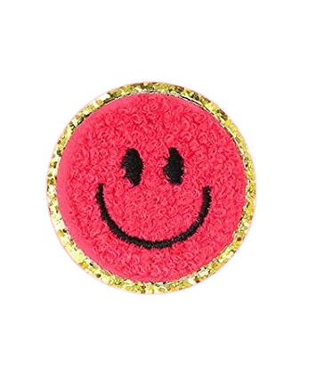 Smiley Patch Chenille