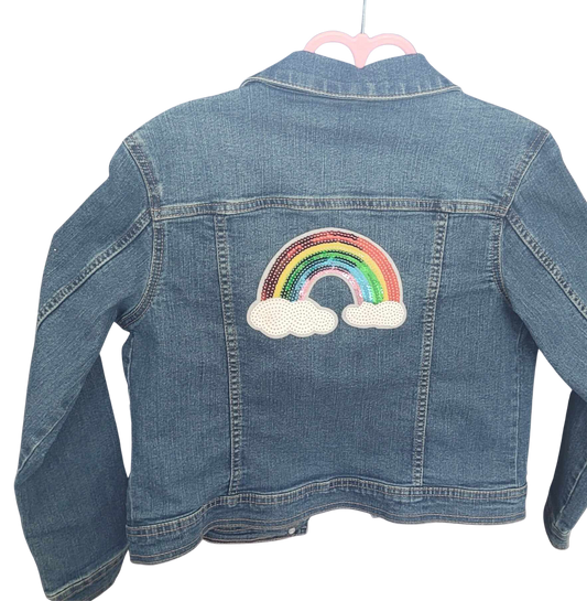 "RAINBOW" Denim Jacket