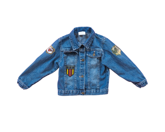 "MILITARY" Denim Jacket