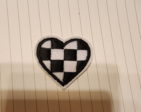 Small Check Heart