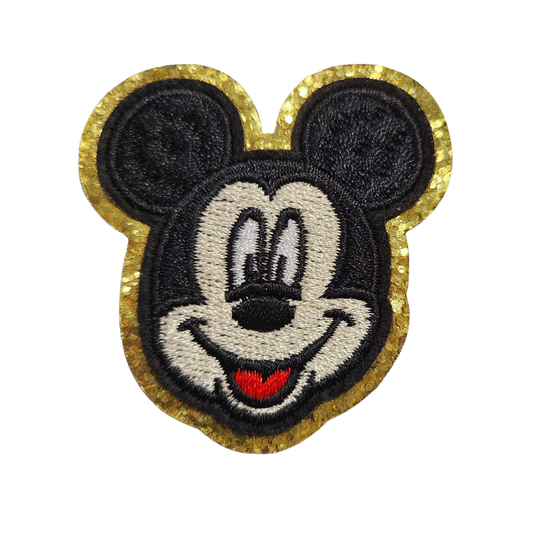 Mr. Mouse Mini Embroidered no glitter