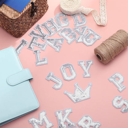 Sequin Alphabet Patches